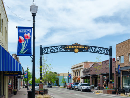 Redmond, Oregon Coffee Is Patrick's Corner, 10th Street, Evergreen, and 5th, Not Bend and Not Washington