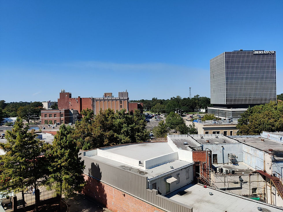 Downtown Lafayette, 2021, no people as subject