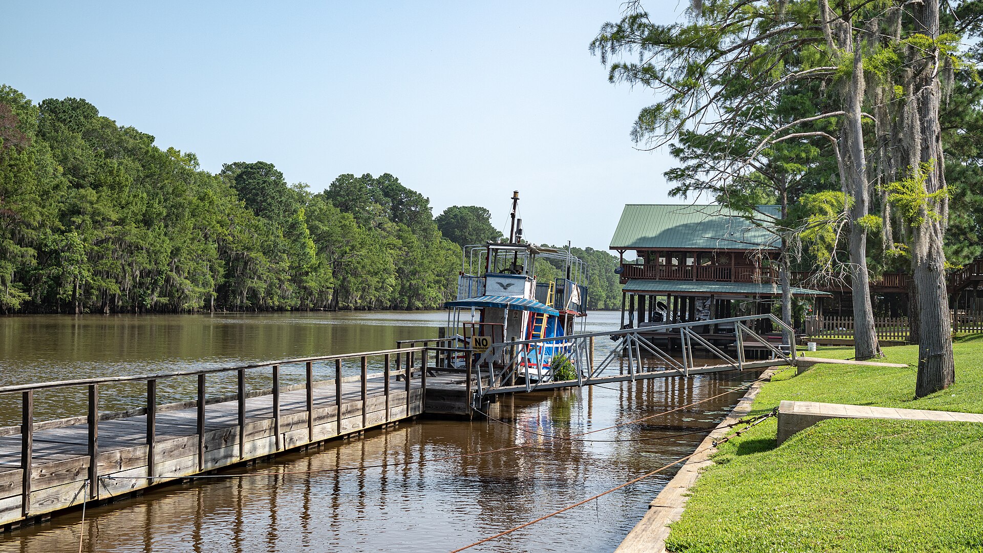 Caddo Lake Texas cypress, empty of people