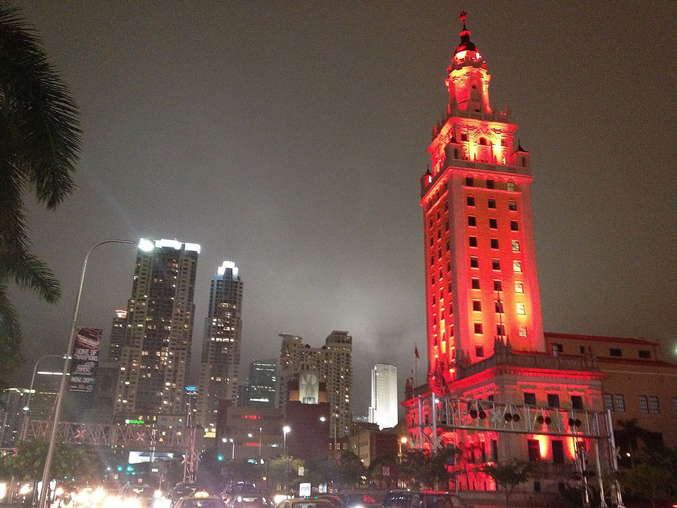 Freedom Tower, Miami — building exterior, no people as subject