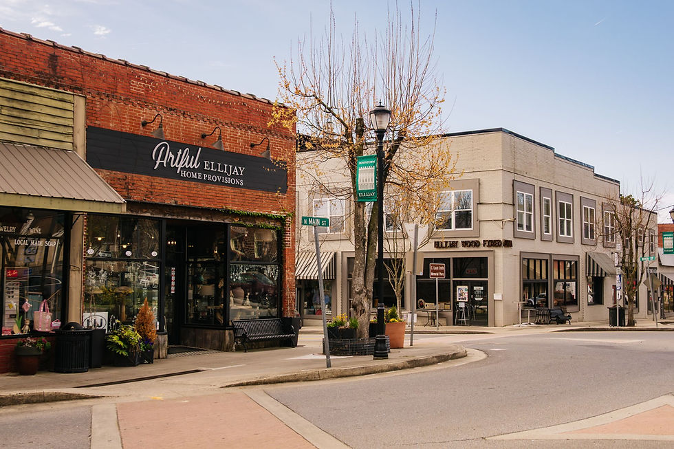 Downtown Ellijay GA