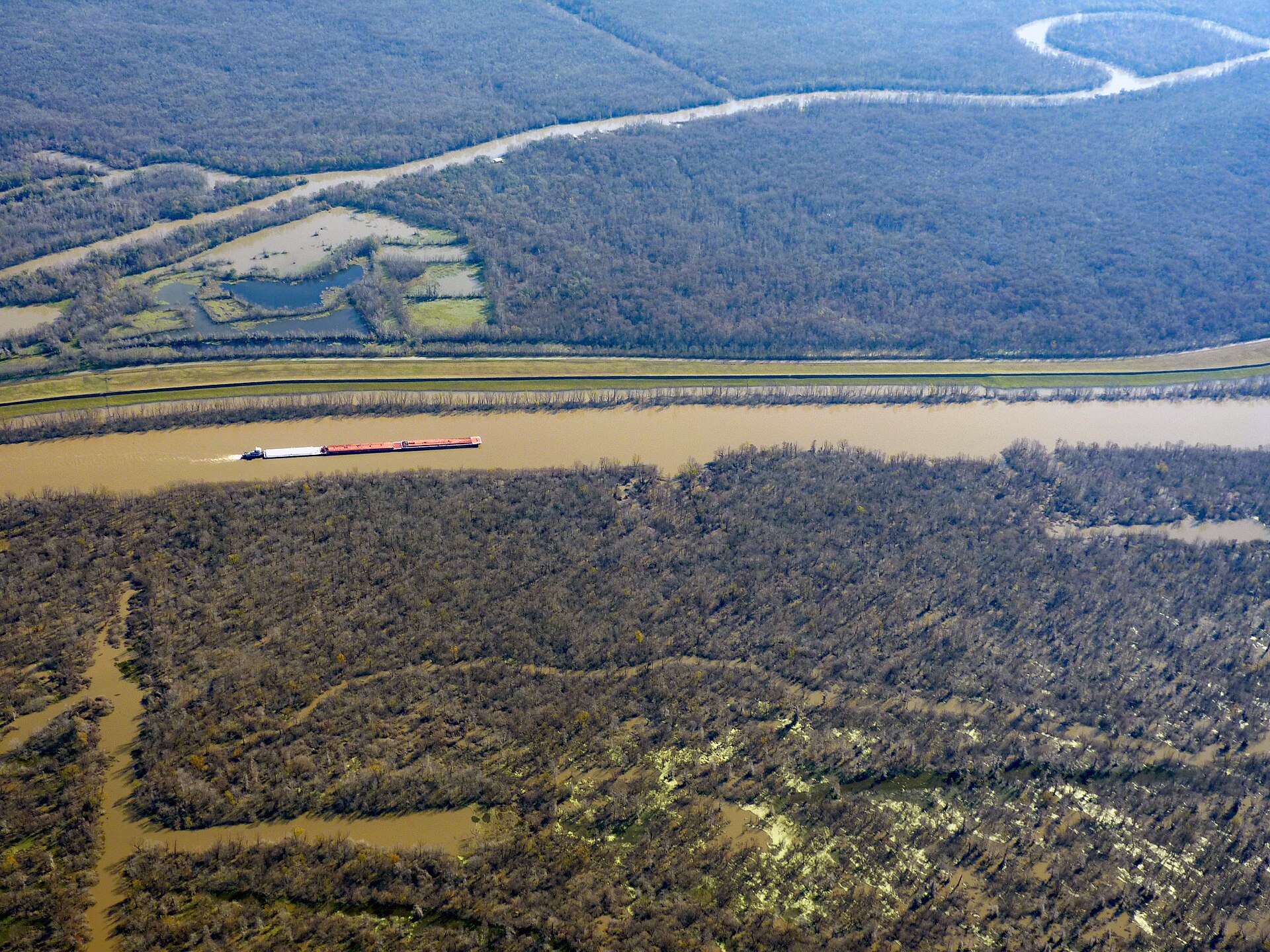 Atchafalaya Basin Louisiana swamp, empty of people