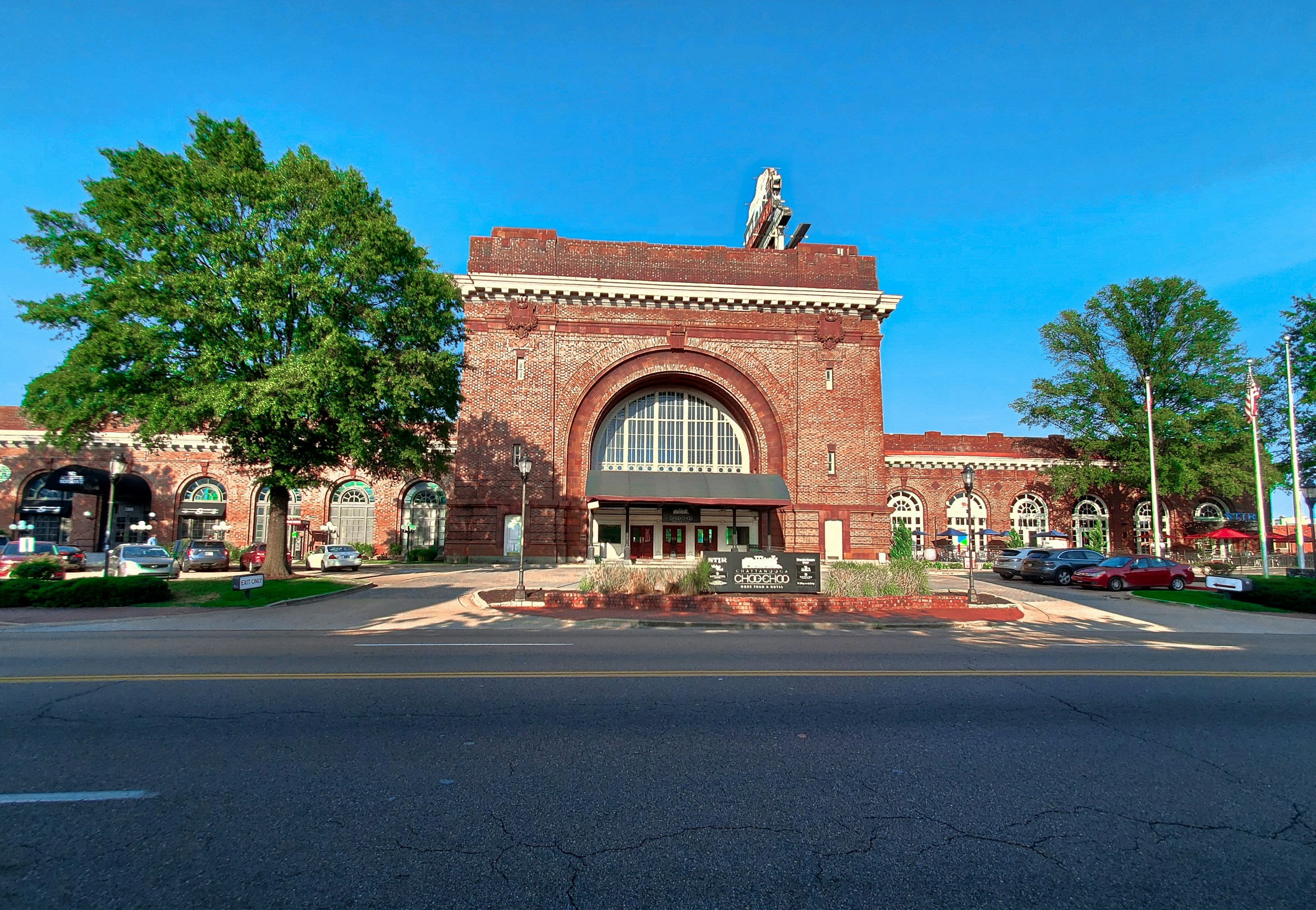 Chattanooga Choo Choo hotel building in the Southside Historic District, Chattanooga, TN