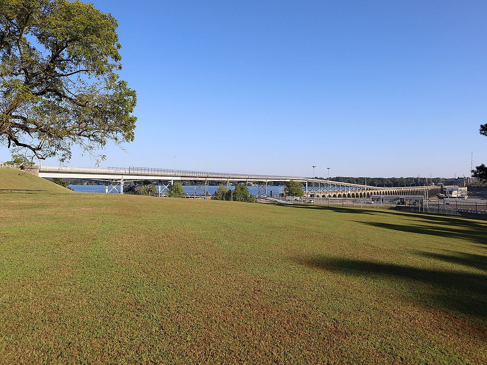 Wilson Dam across the Tennessee River, Florence AL 2025 , no people as subject