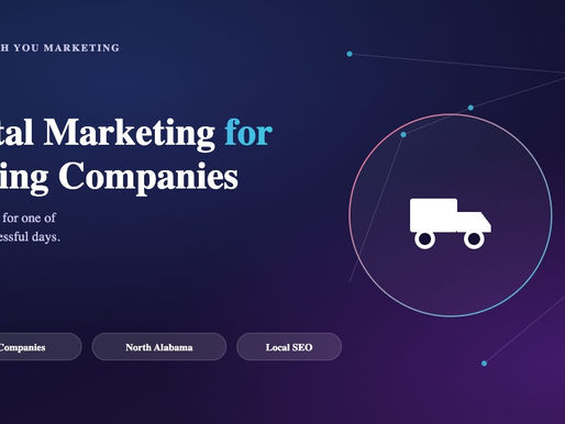 Digital Marketing for Moving Companies in North Alabama