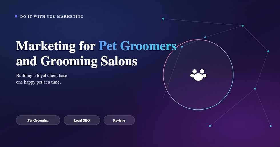 Professional dog groomer finishing a breed-specific haircut in a North Alabama grooming salon