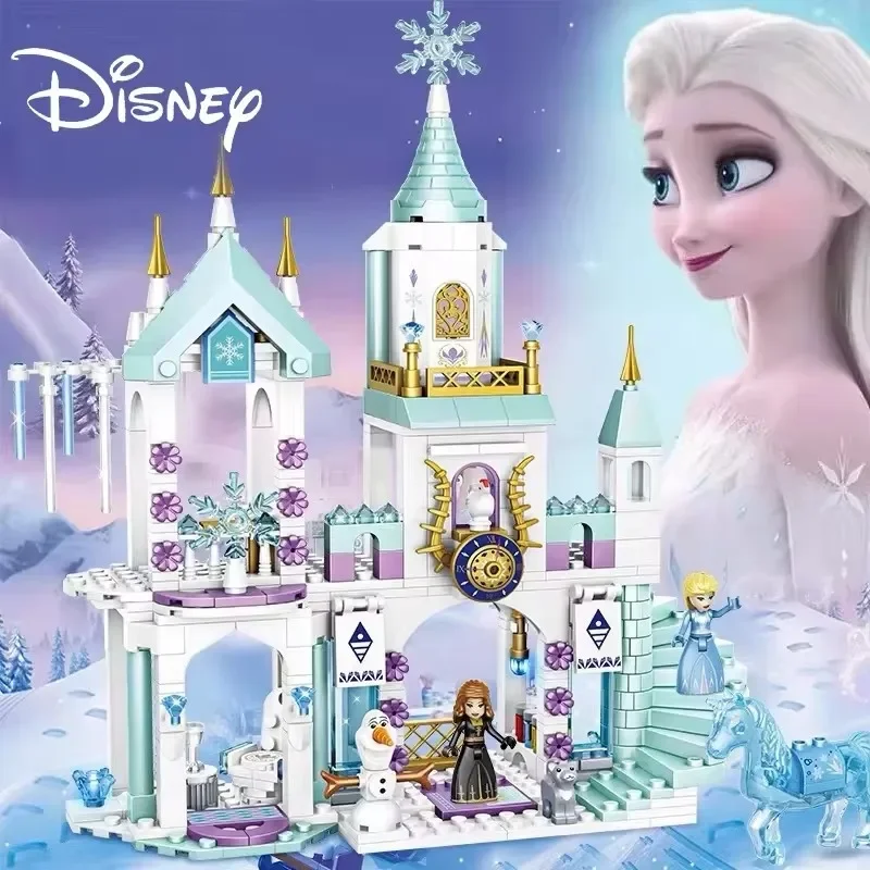 Blocos de Construção Frozen – Castelo de Neve - 360Pcs