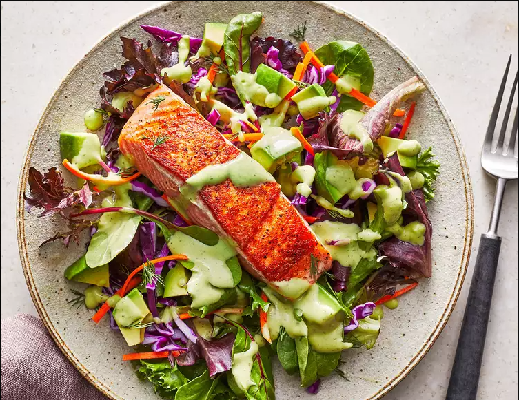 Salmon & Avocado Salad
