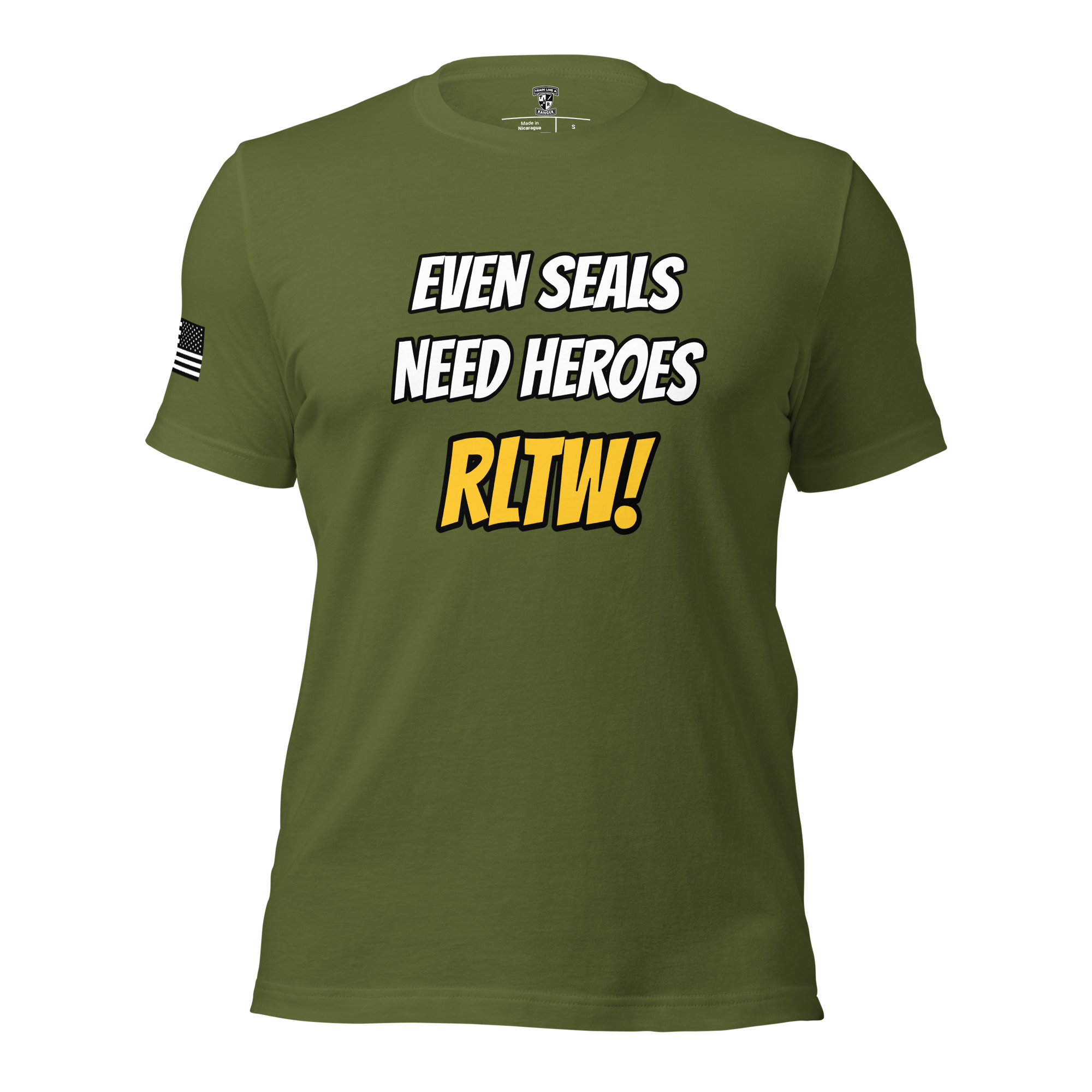 Even Seals Need Heroes TLR T-Shirt