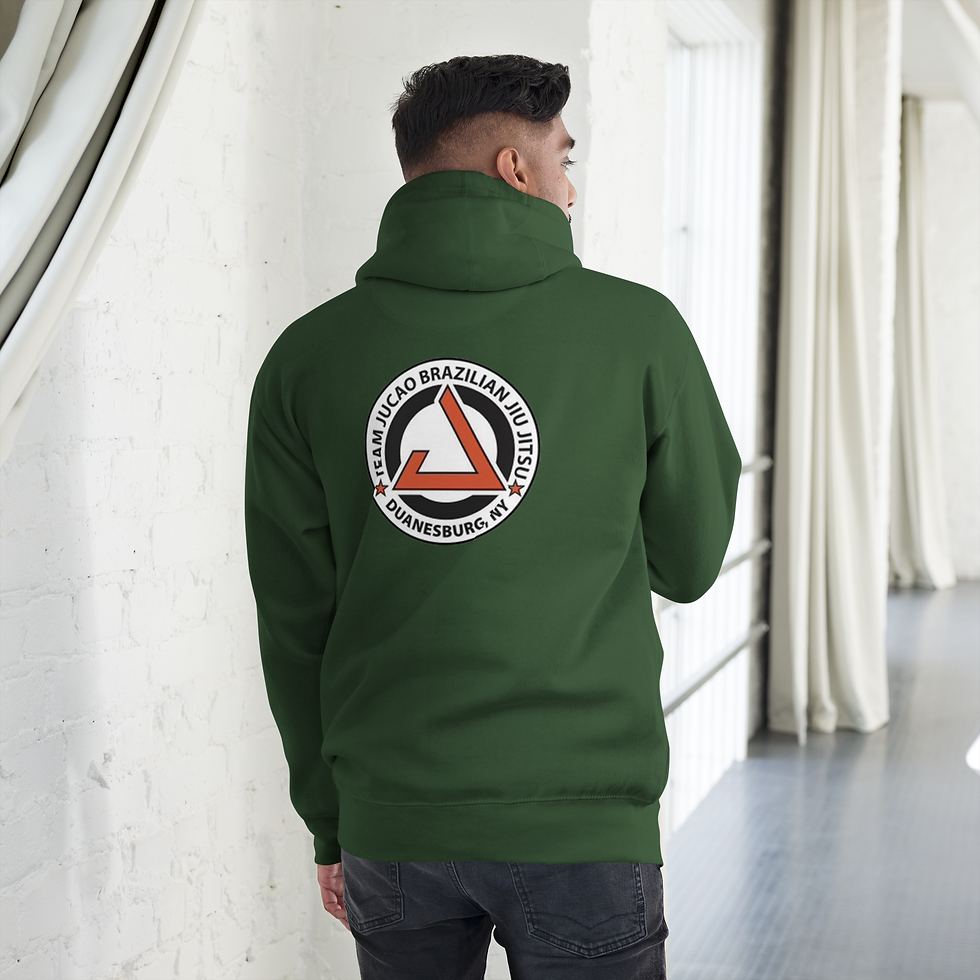 Thumbnail: Duanesburg BJJ Hoodie (White Text)