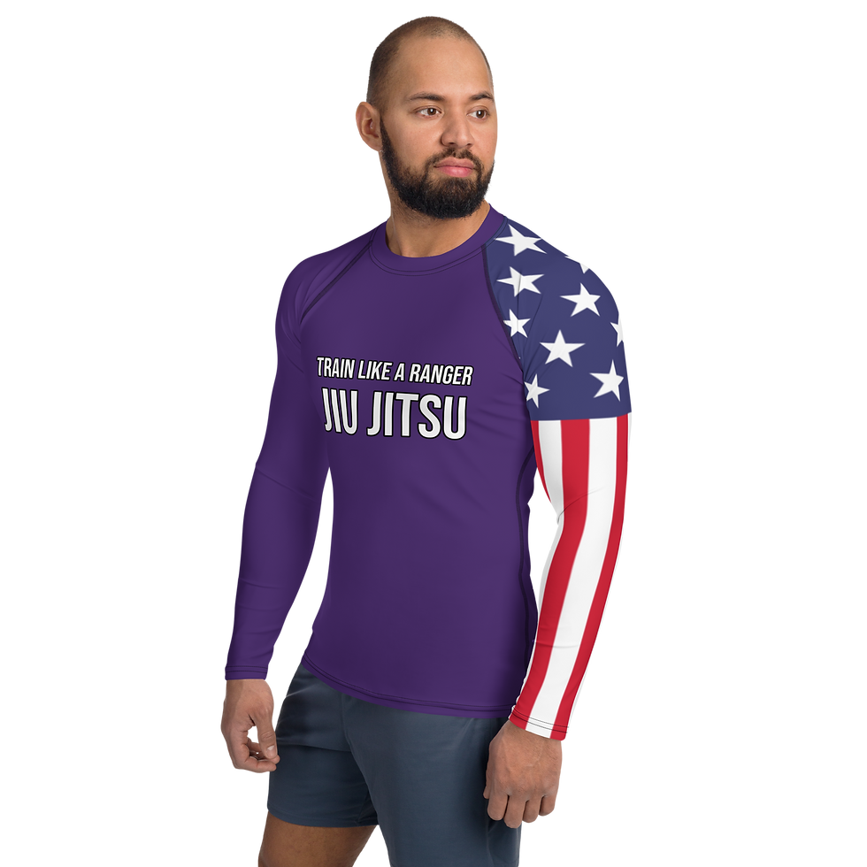 Thumbnail: Train Like a Ranger Purple Rashguard