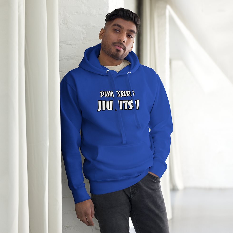 Thumbnail: Duanesburg BJJ Hoodie (White Text)