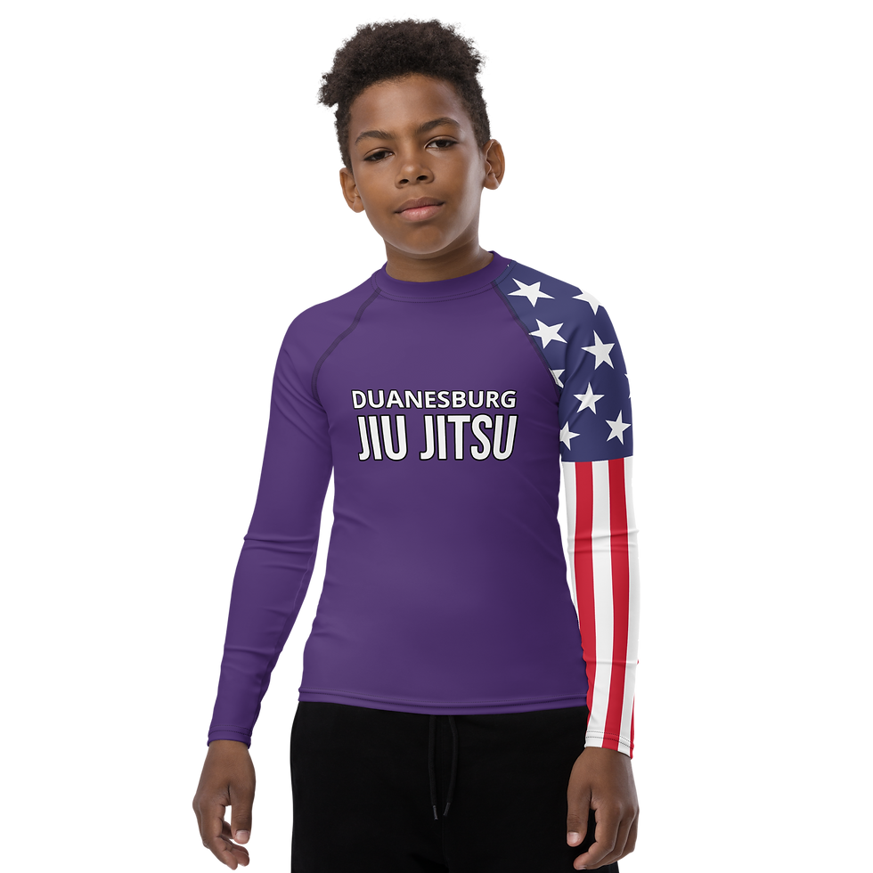 Thumbnail: Duanesburg Youth Purple Rash Guard