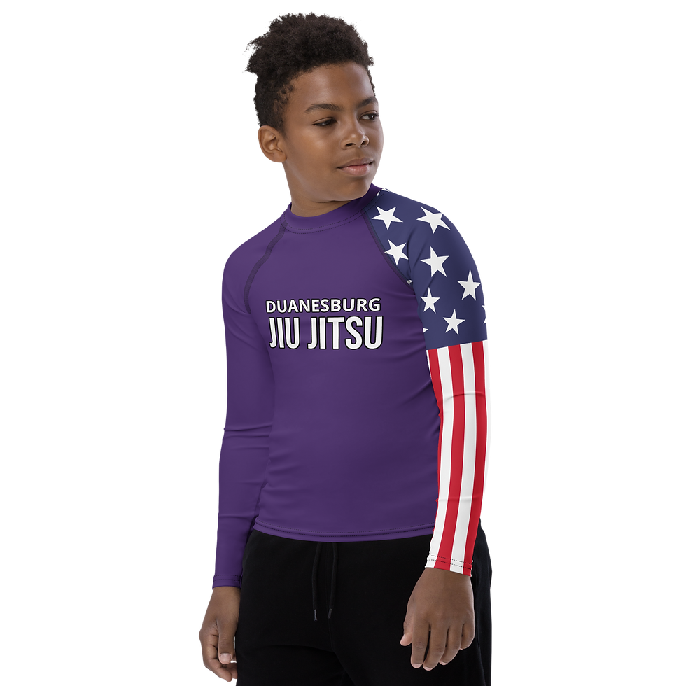 Thumbnail: Duanesburg Youth Purple Rash Guard