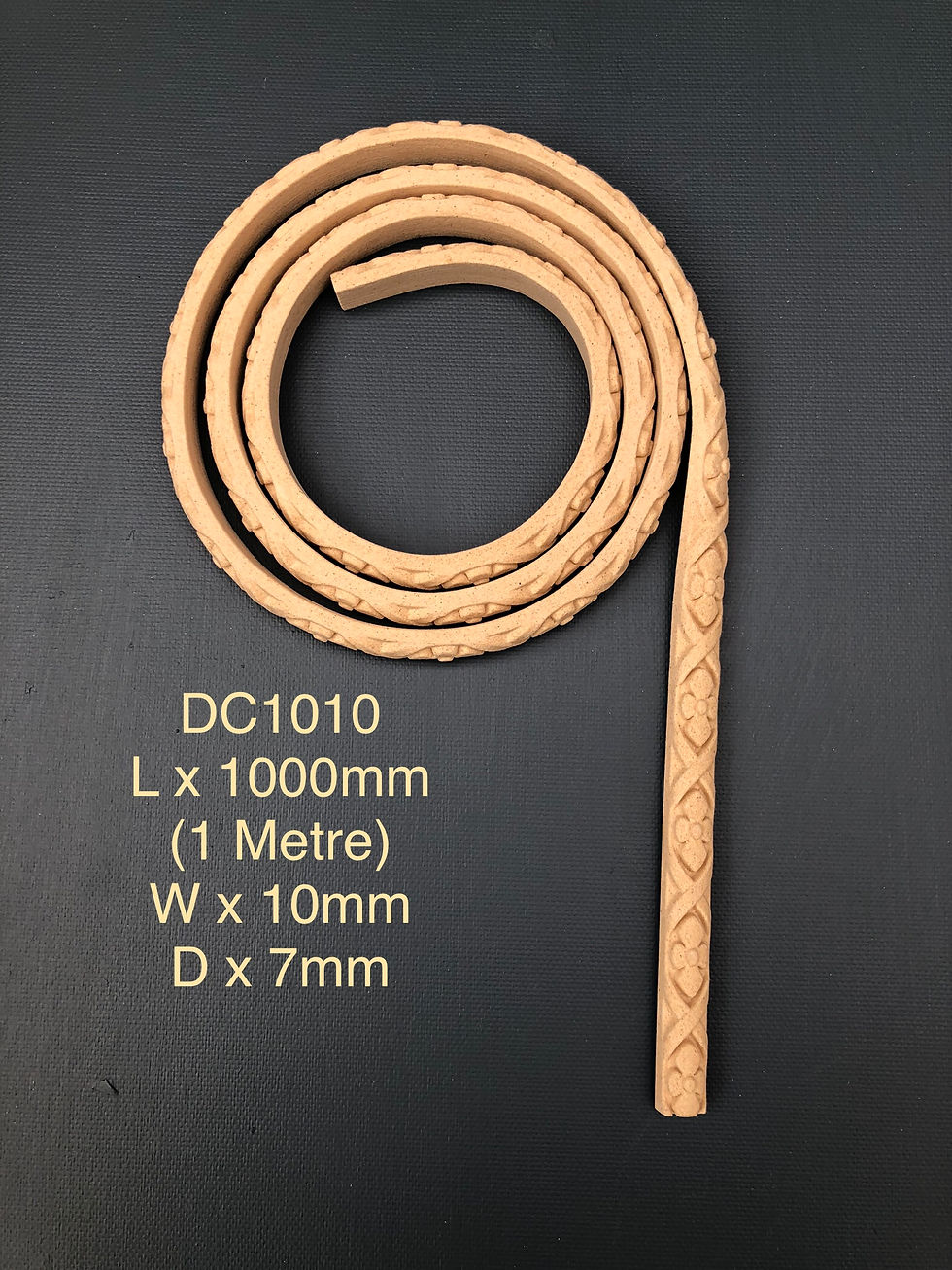 Thumbnail: Heat Bendable Wood Trim Design DC1000  by Deco-Curve, L x 1 Metre