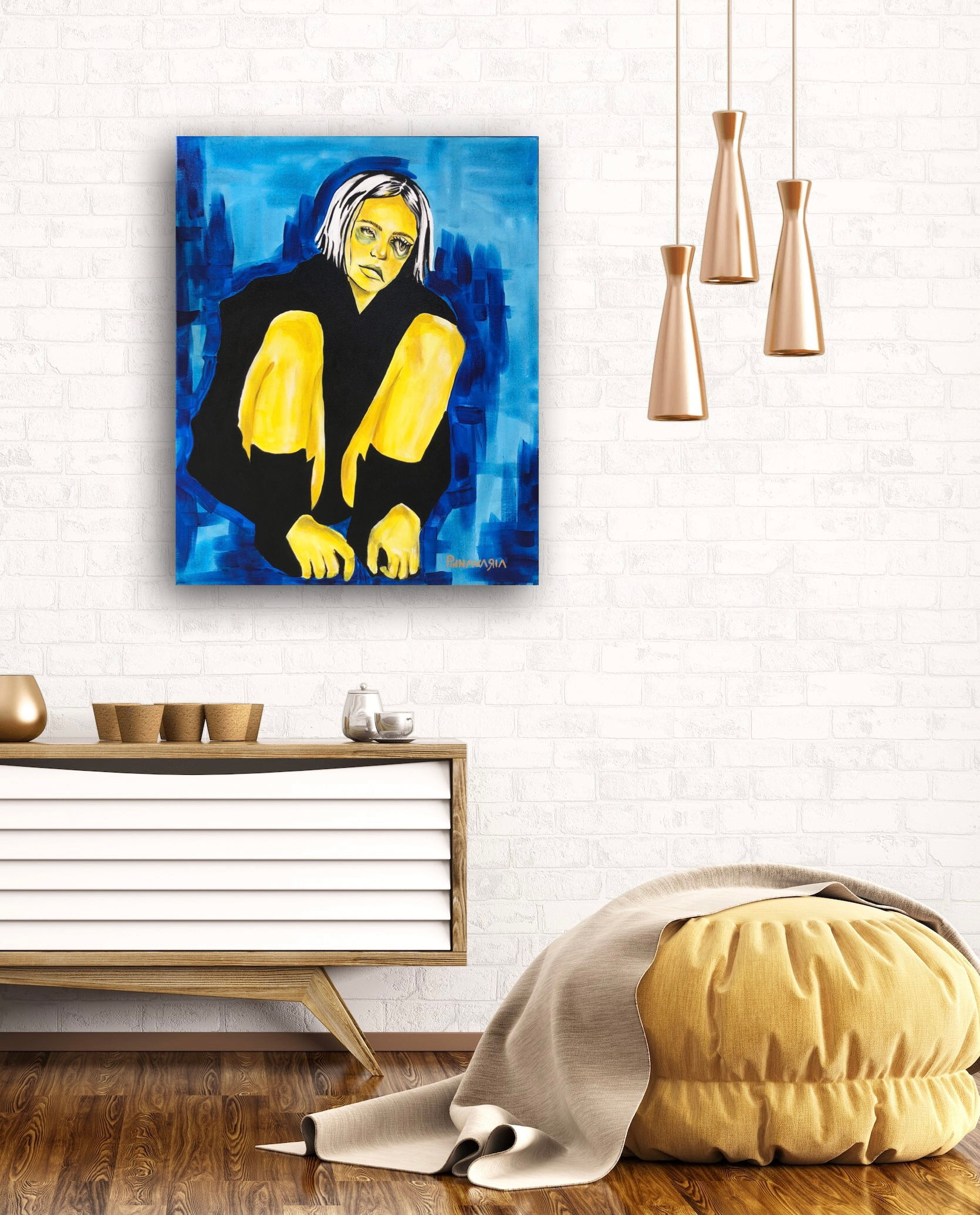 Femme à la peau jaune⭐️