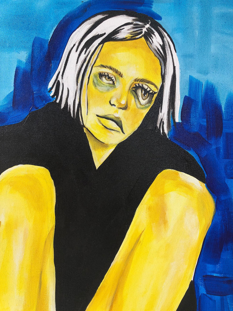 Miniature : Femme à la peau jaune⭐️