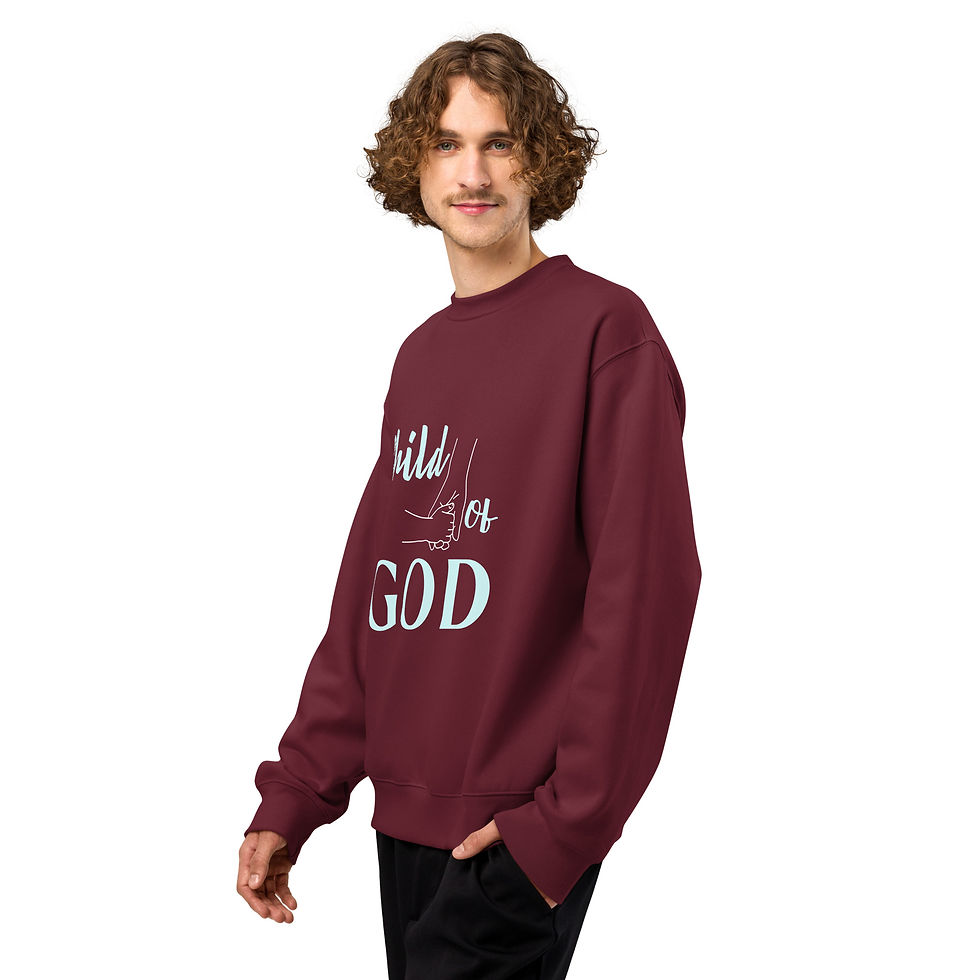 Thumbnail: Oversized heavyweight sweatshirt