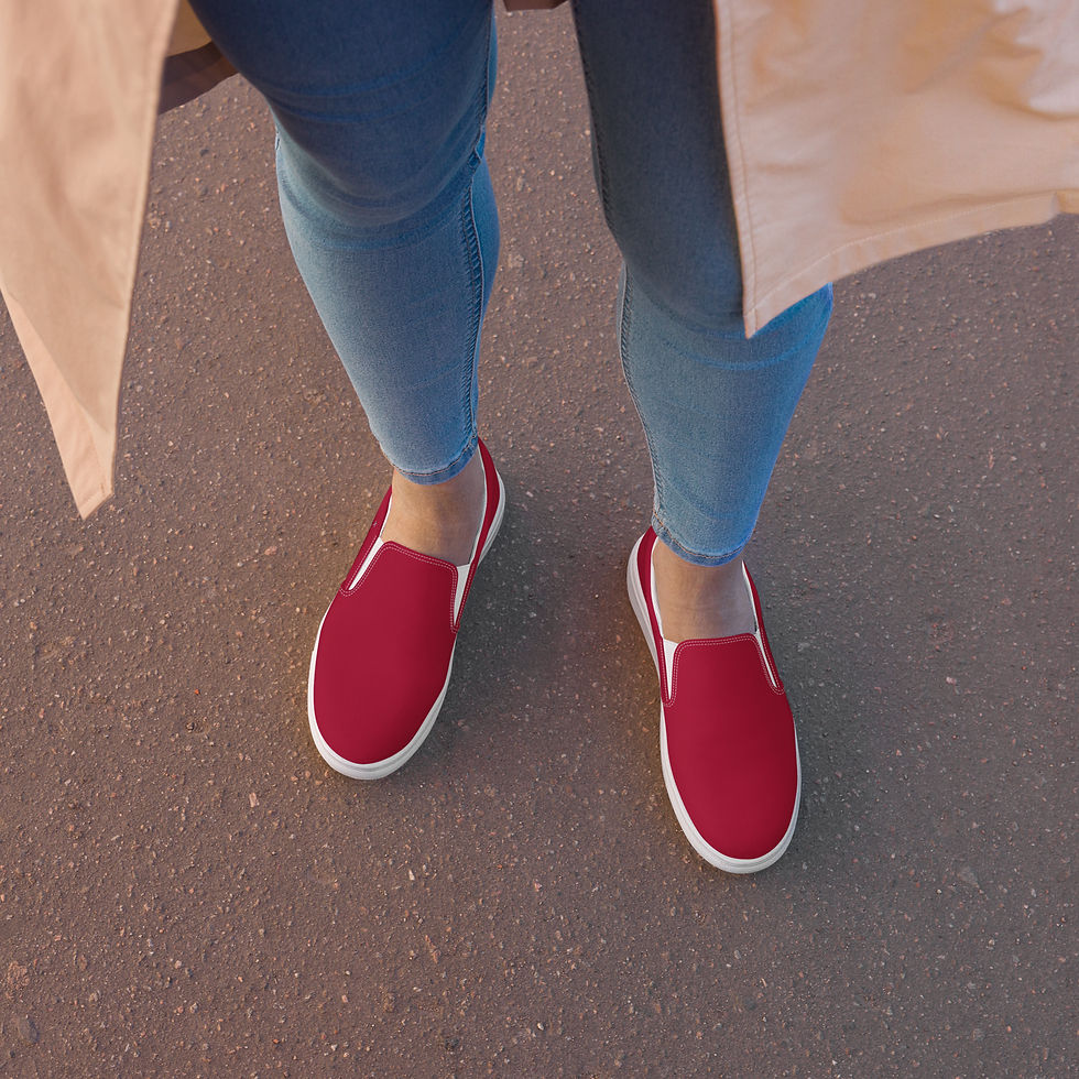 Thumbnail: Women’s slip-on canvas shoes