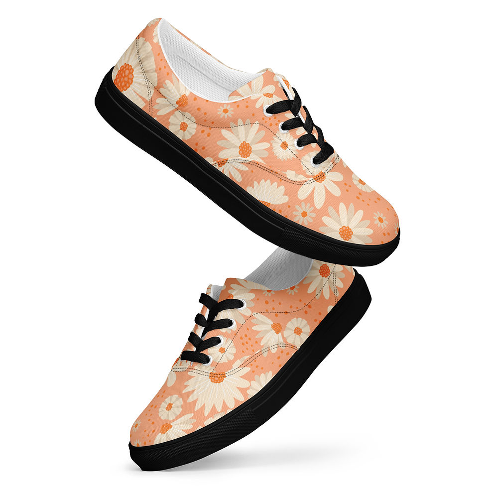 Thumbnail: Women’s lace-up canvas shoes