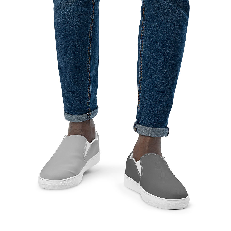 Thumbnail: Men’s slip-on canvas shoes