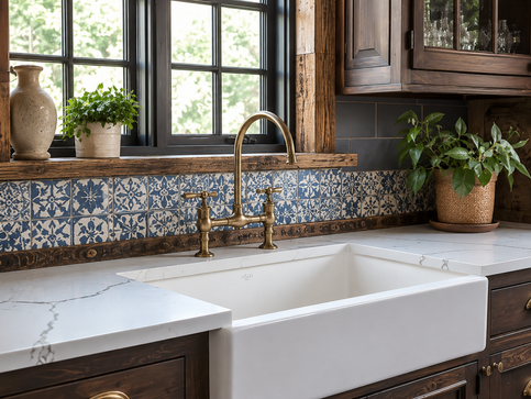 How to Mix Tile Formats in One Space Without It Looking Busy