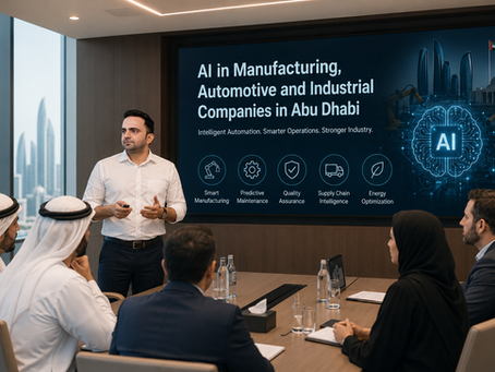AI in Manufacturing, Automotive and Industrial Companies in Abu Dhabi