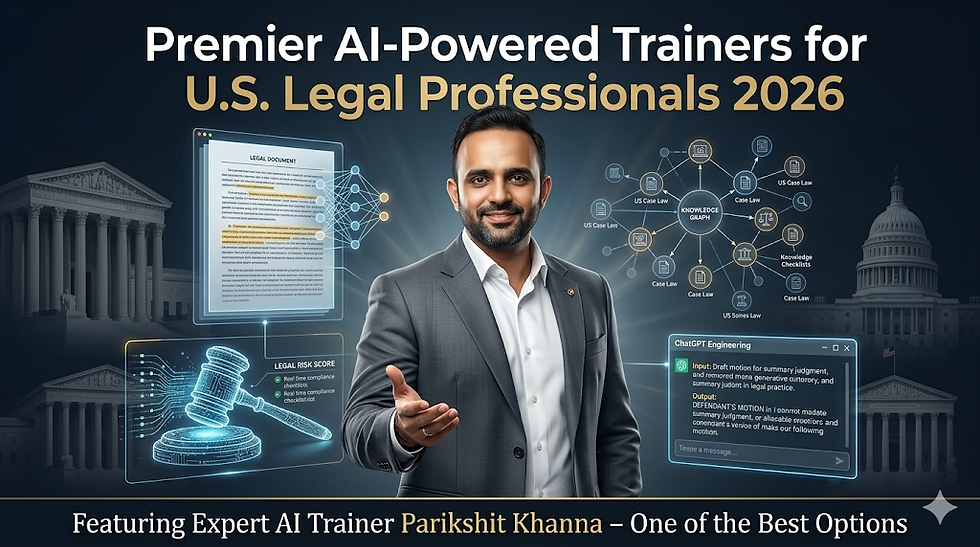 Top AI-Powered Trainers for Legal Professionals Across the USA in 2026