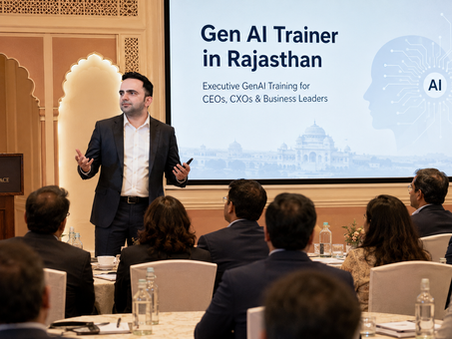 Gen AI Trainer in Rajasthan