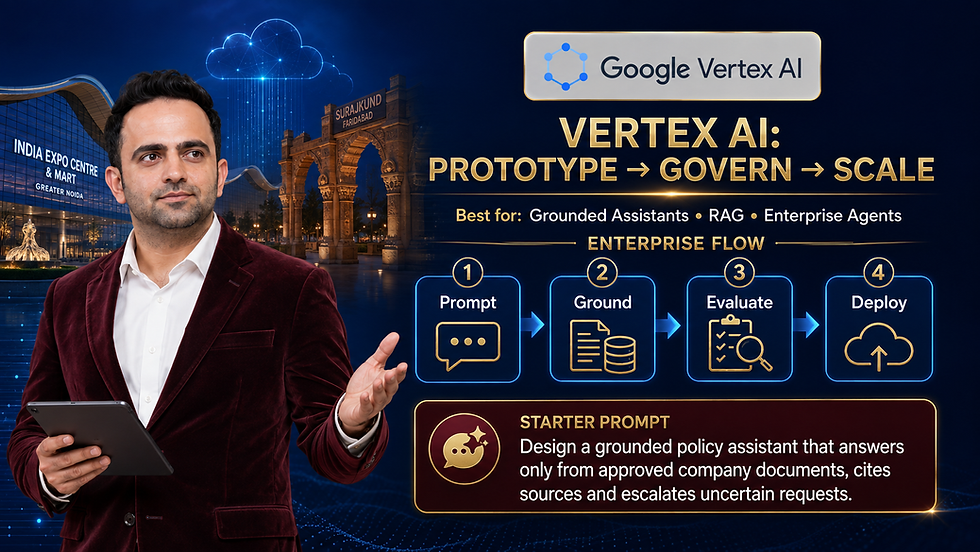 Sample Vertex AI design prompt