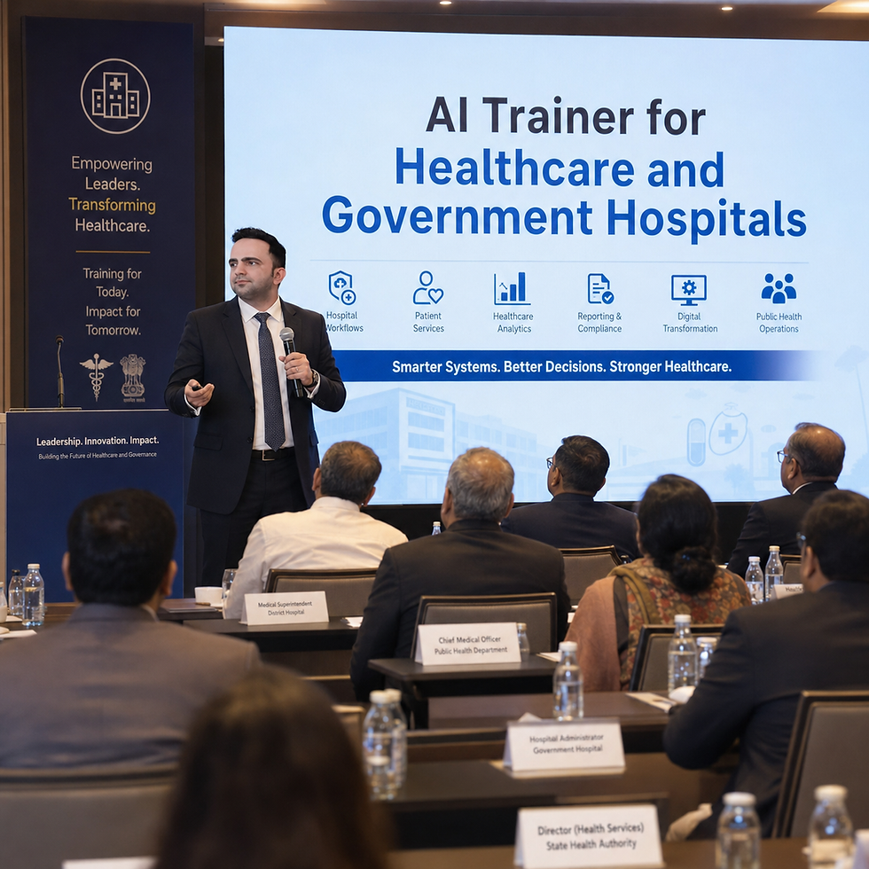 AI Trainer for Healthcare & Government Hospitals