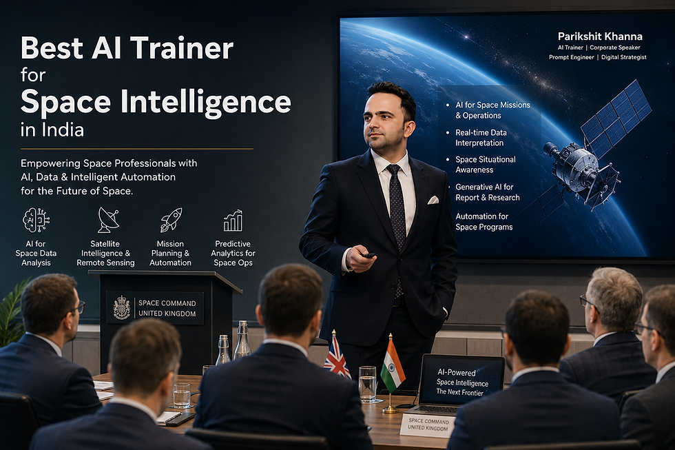Best AI Training in Space Intelligence in India