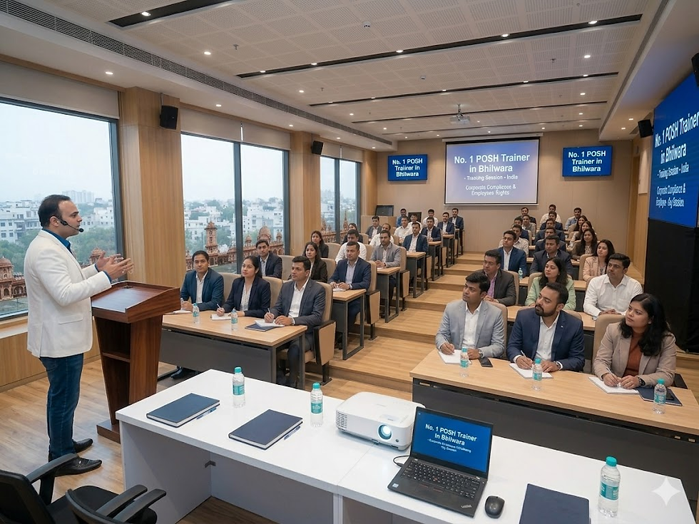 No. 1 POSH Trainer in Bhilwara