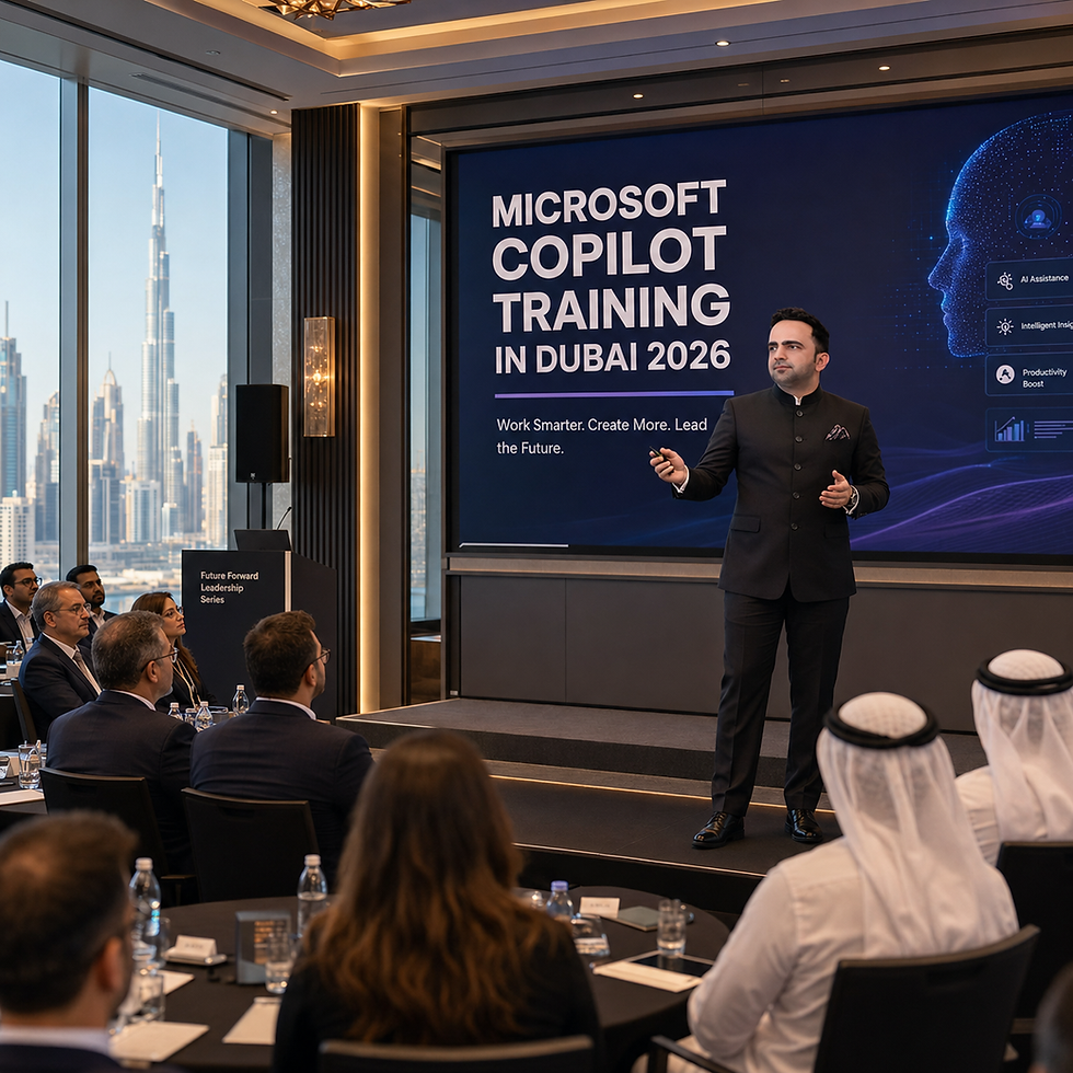 MICROSOFT COPILOT TRAINING IN DUBAI 2026