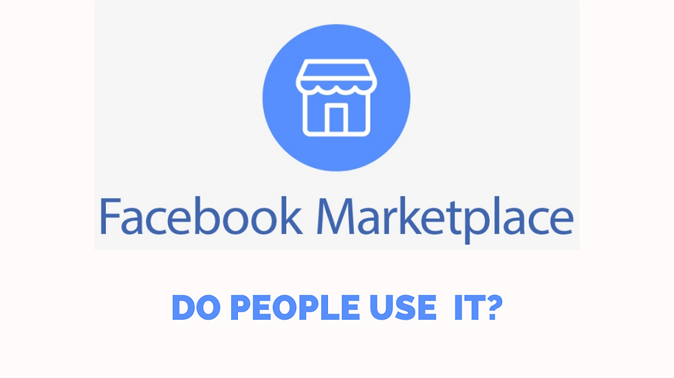 Do People Use Facebook Marketplace?