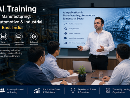 AI Training for Manufacturing, Automotive and Industrial Companies in East India