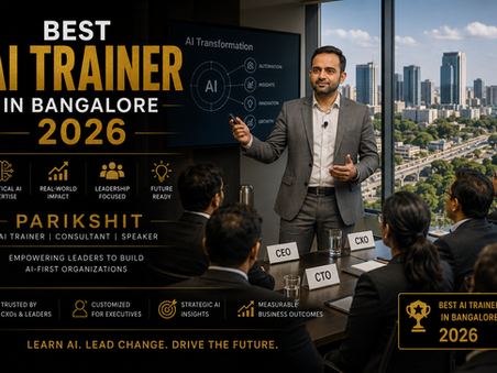 Best AI Trainer in Bangalore 2026