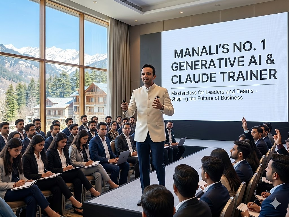 Manali’s No. 1 Generative AI & Claude Trainer