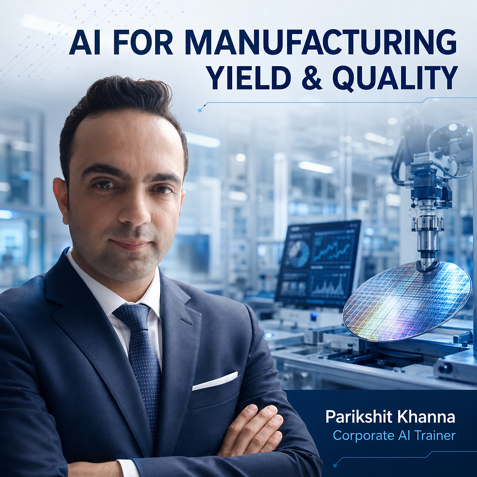 AI for Manufacturing Yield and Quality