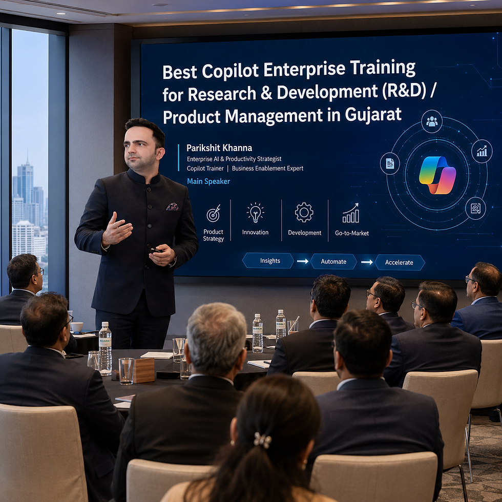 Best Copilot Enterprise Training for Research & Development (R&D) / Product Management in Gujarat