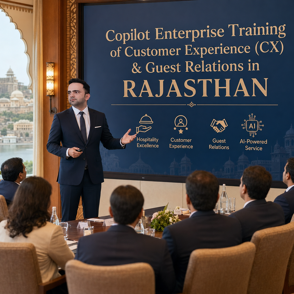 Copilot Enterprise Training of Customer Experience (CX) & Guest Relations in RAJASTHAN