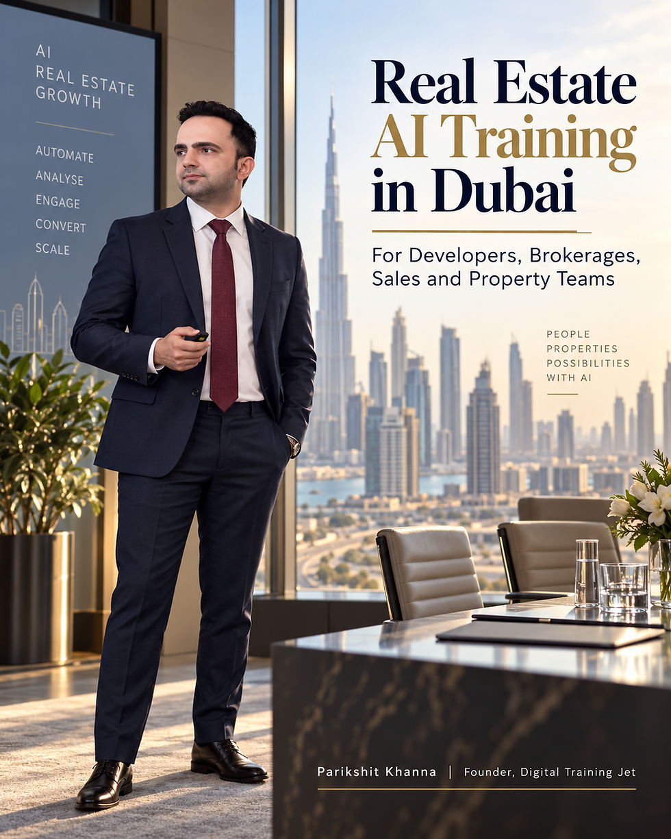 AI Training in Dubai for Real Estate