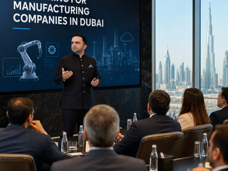 AI TRAINING FOR MANUFACTURING COMPANIES IN DUBAI