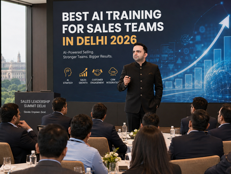BEST AI TRAINING FOR SALES TEAMS IN DELHI 2026