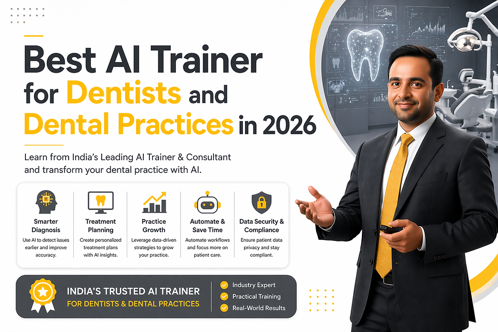Best AI Trainer for Dentists and Dental Practices in 2026