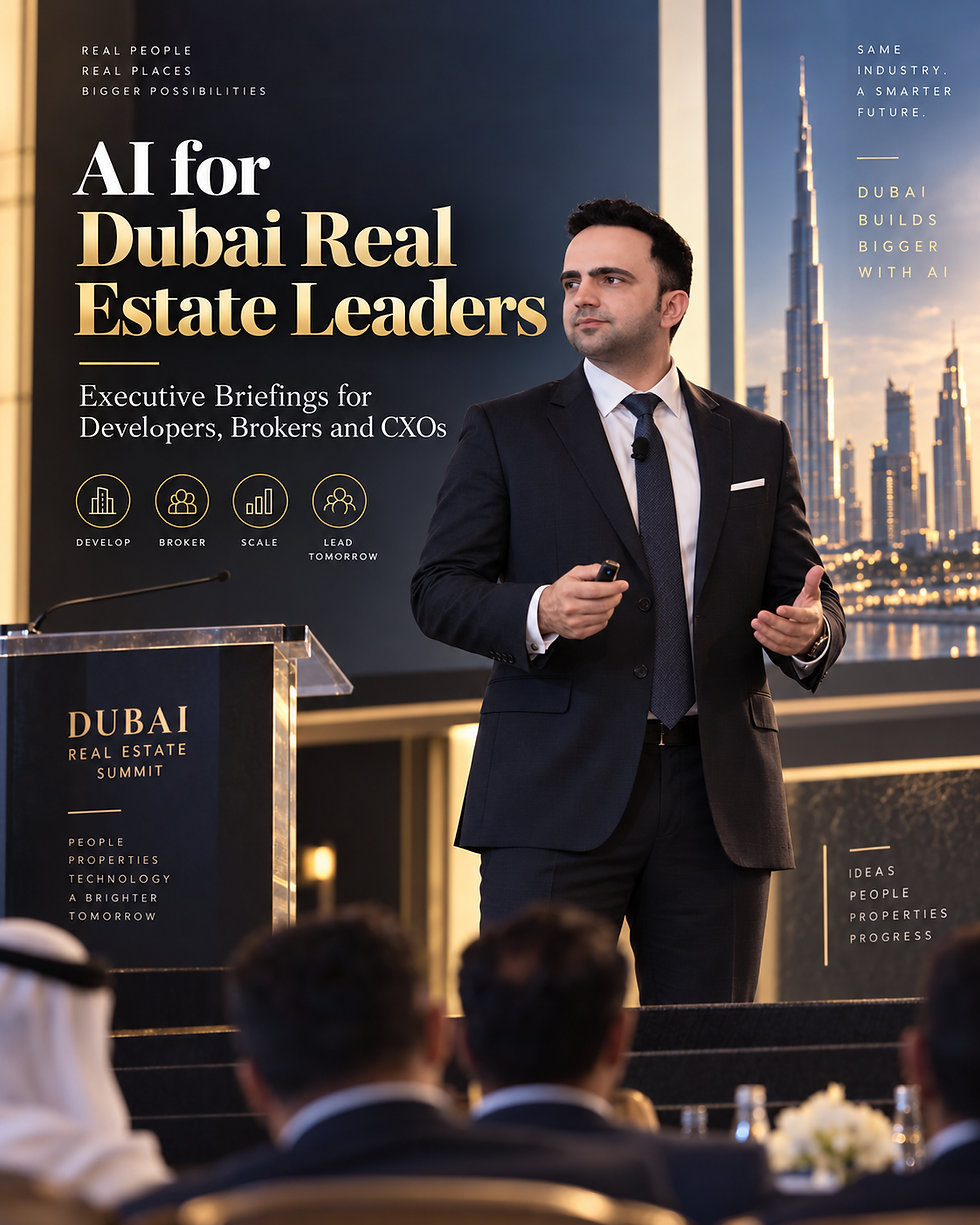 AI for Dubai Real Estate Leaders