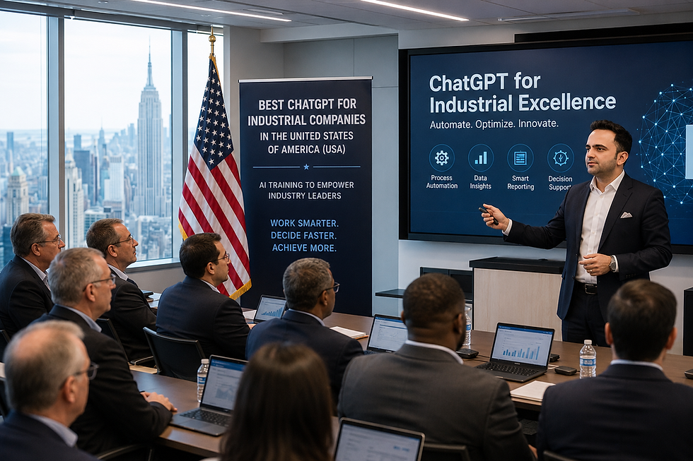 BEST CHATGPT FOR INDUSTRIAL COMPANIES IN THE UNITED STATES OF AMERICA (USA)