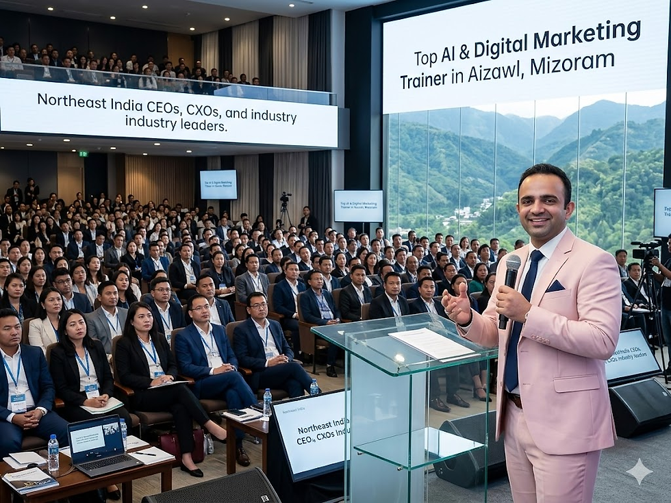 Top AI & Digital Marketing Trainer in Aizawl, Mizoram