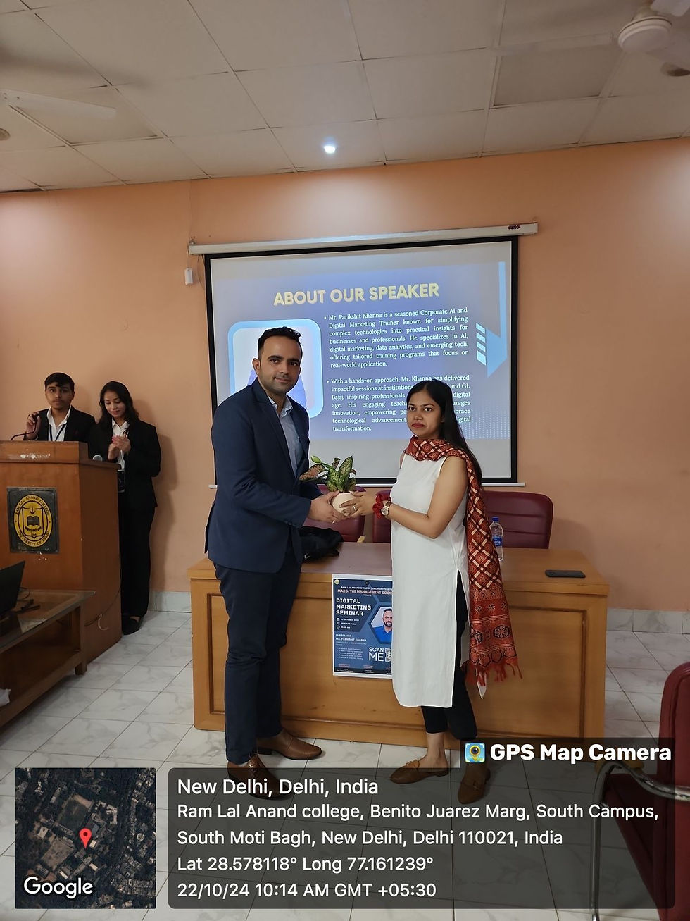 AI SESSION AT RAM LAL ANAND COLLEGE, DELHI UNIVERISTY