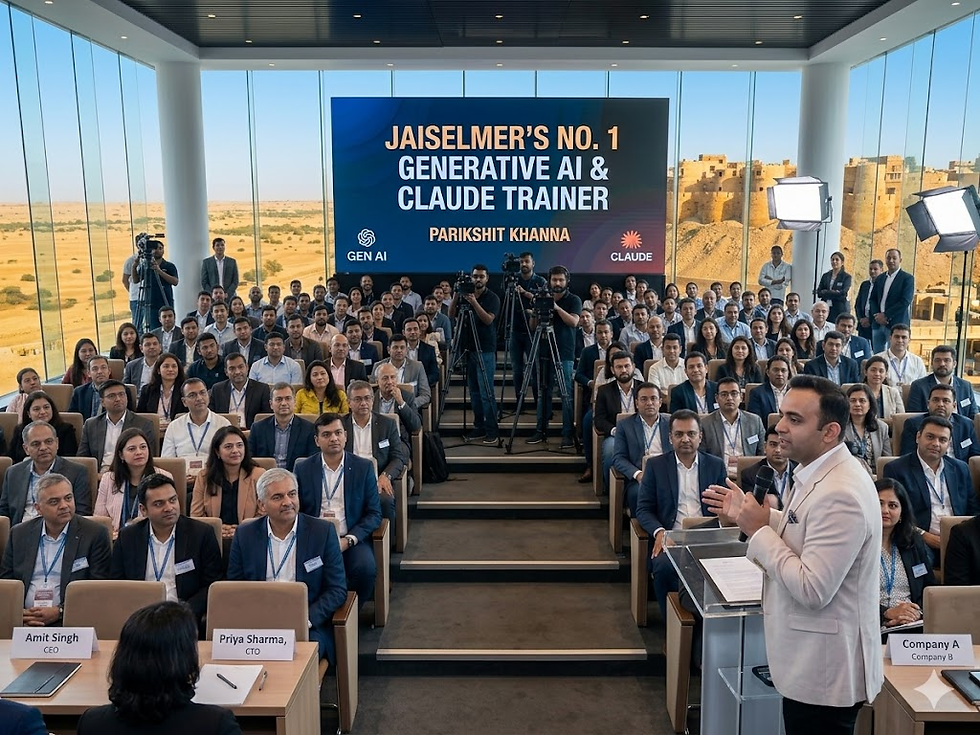 No. 1 Generative AI & Claude Trainer-Jaisalmer